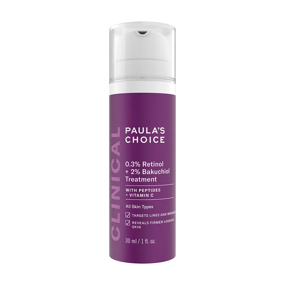 【Paulas Choice 寶拉珍選】0.3%A醇+2%補骨脂酚精華乳30ml
