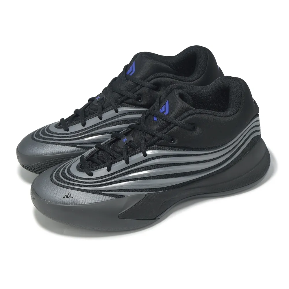 【adidas 愛迪達】籃球鞋 Dame 10 X 男鞋 黑 里拉德 Brookfield 緩震 抓地(JP6090)