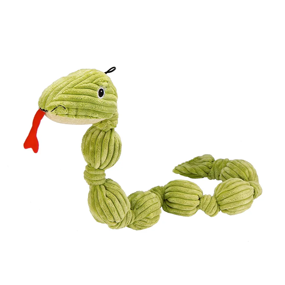 【Petique 百嬌客】球身長蛇(Eco Pet 耐咬寵物玩具)
