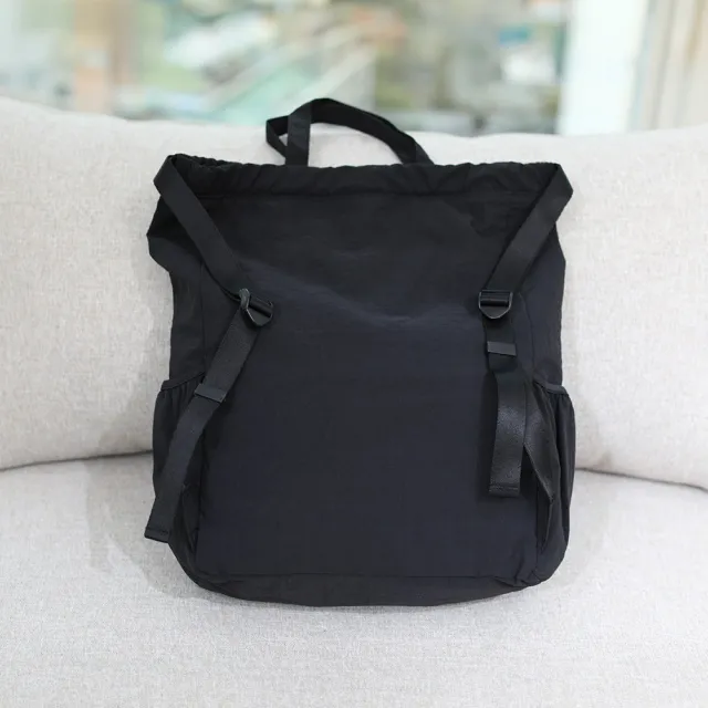 【WHOSE BAG】雙11 韓國製 3WAY多功能後背包｜托特肩背斜背三用大容量通勤包 男女通用 NO.LF2054