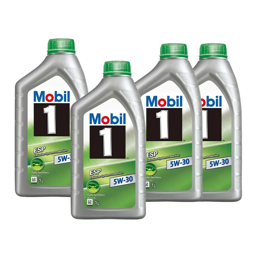 【MOBIL 美孚】5W30 ESP SN 1L 汽柴共用 C3 -4瓶入(公司貨)