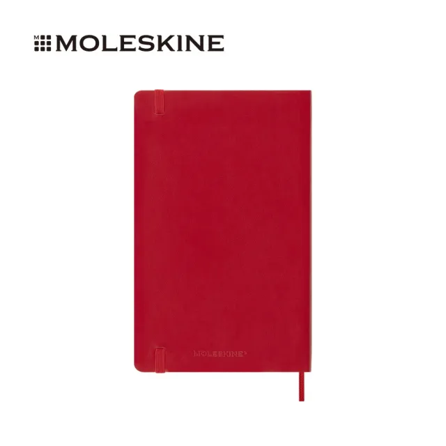 【MOLESKINE】2026-27 18個月週記軟皮手帳 - L型/紅