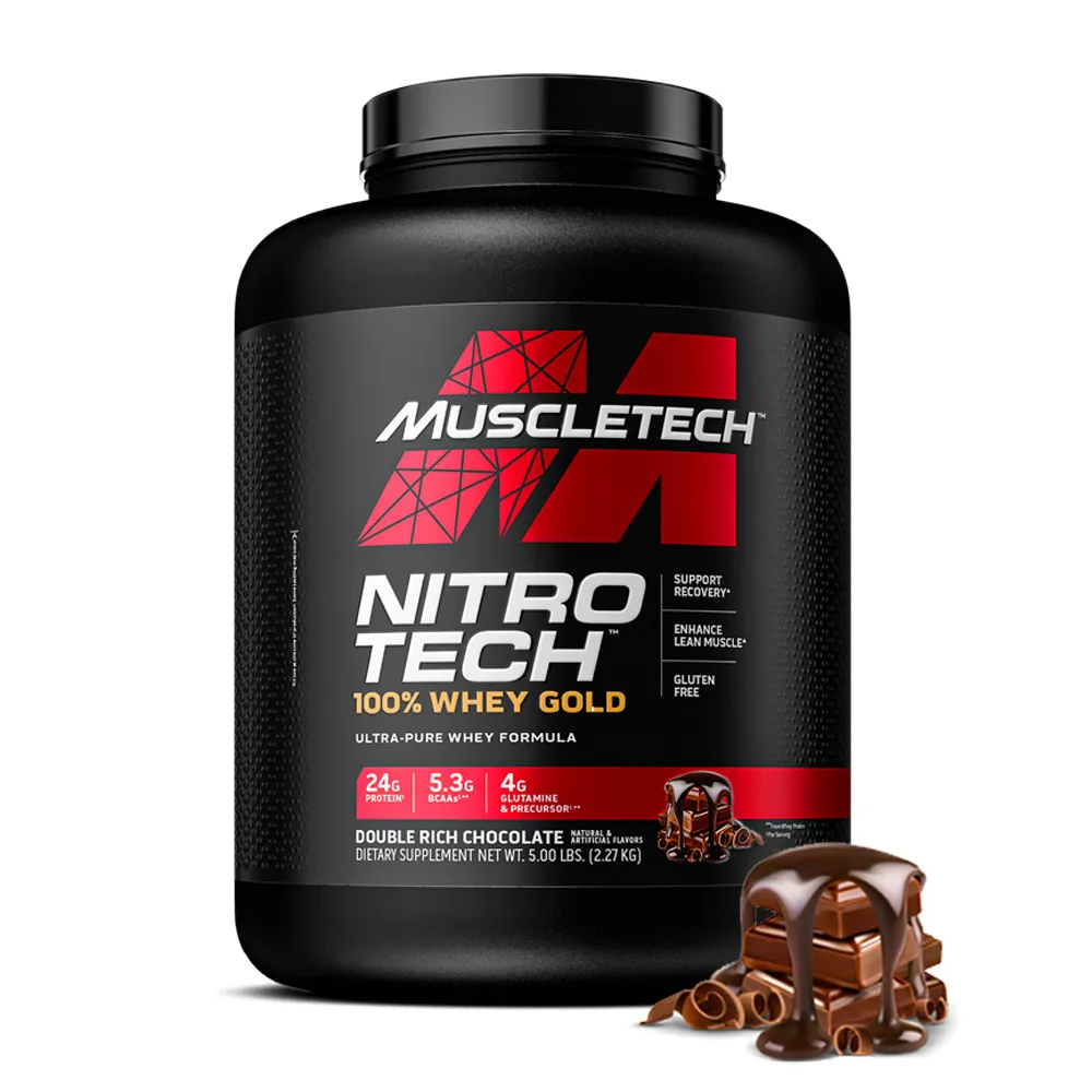 【Muscletech 肌肉科技】金牌乳清蛋白5磅(多口味可選)