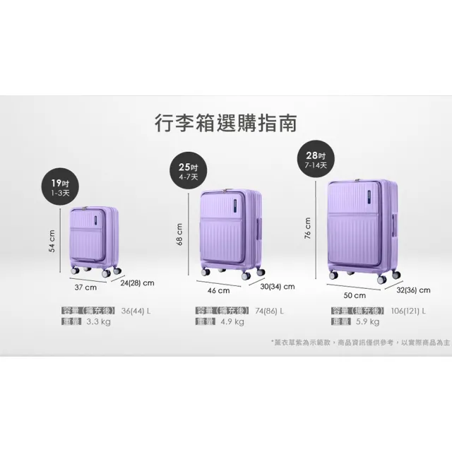 【AMERICAN TOURISTER 美國旅行者】28吋 TRANTO前開式/上掀式/對開可擴充PC輕量避震煞車輪行李箱(多色可選)