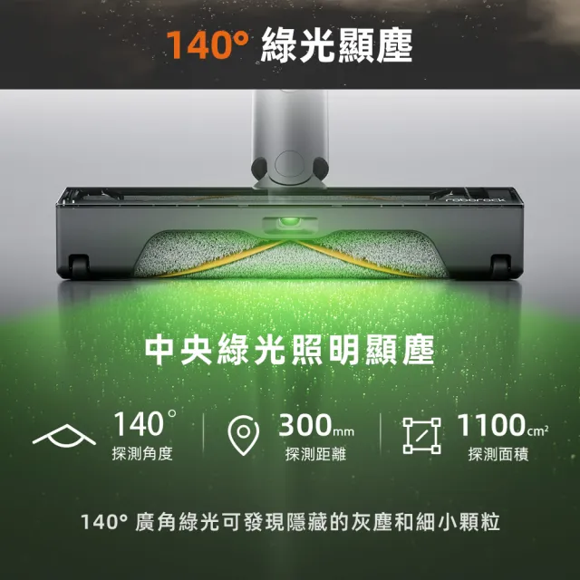 【Roborock 石頭科技】MOMO獨家旗艦款! H60 Hub Pro自動集塵抗敏吸塵器(170AW強力微米級/零纏繞/綠光/全能)