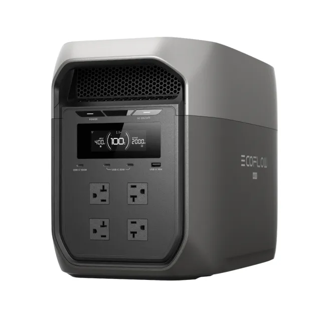 【ECOFLOW】DELTA 3 MAX 2400W戶外儲電設備 (儲能電源 防颱必備 停電神器)