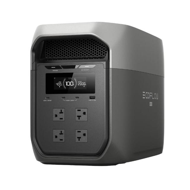 【ECOFLOW】DELTA 3 MAX 2400W戶外儲電設備 (儲能電源 防颱必備 停電神器)