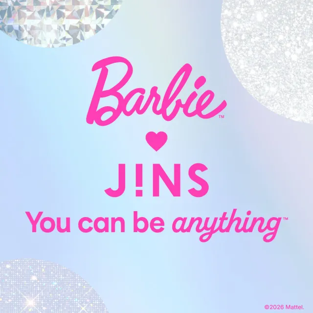 【JINS】Barbie x JINS聯名墨鏡系列(LRF-26S-153)-多色任選