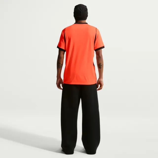 【NIKE 耐吉】短袖上衣 男 KNVB M NK DF JSY SS STAD HM 足球 世界盃 荷蘭隊 Dri-FIT 主場 橘 (IB5334809)