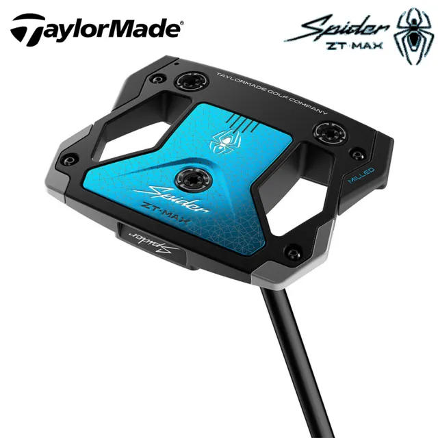 【TaylorMade】2026 新款Spider ZT Max 高爾夫球推桿 34吋(慣性加大 MOI更高 0扭矩推桿 )