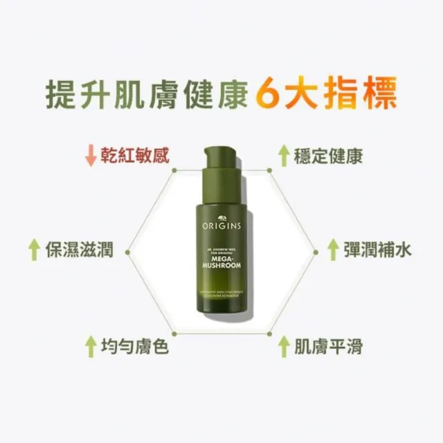 【ORIGINS 品木宣言】靈芝穩膚修復精華雙入組(靈芝精萃30ml+靈芝精華50ml)