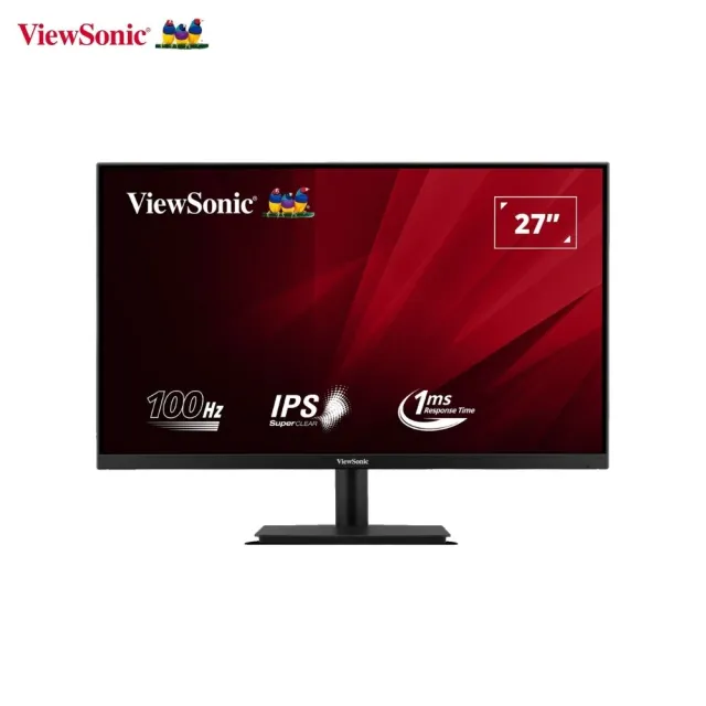 【ViewSonic 優派】(2入組)VA272-MH  27型 IPS 100Hz 護眼電腦螢幕(內建喇叭/1ms)