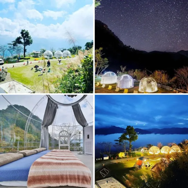 新竹相思園景觀露營區|透明星空泡泡屋★2大送2位不限年紀免費住(沙坑.戲水池)