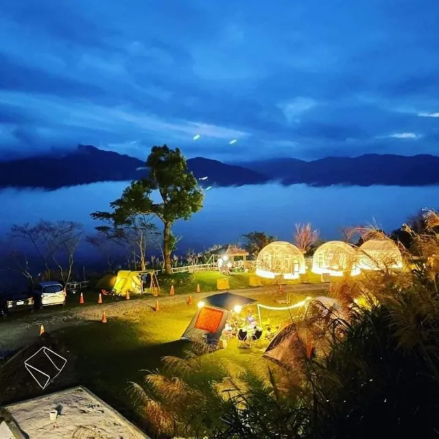 新竹相思園景觀露營區｜透明星空泡泡屋★2大送2位不限年紀★含晚餐火鍋烤肉2選1