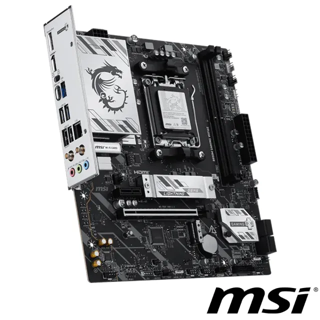 【微星】C+M組合★B850M GAMING WIFI6E AMD主機板+AMD Ryzen R7-7800X3D CPU 處理器(工業包)