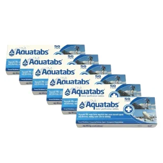 Aquatabs 淨水錠 50 Tablets 六入組