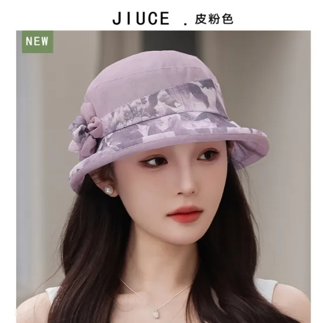 【米蘭精品】現貨+預購 防曬帽機能戶外遮陽帽大帽簷登山透氣速乾(輕盈優雅女帽子5色t1kv59)