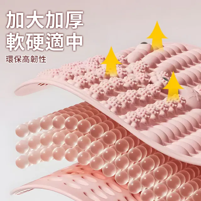 【keep power】橢圓軟矽膠指壓板+止滑墊 / 超慢跑墊 指壓版 足底按摩墊 軟硅膠指壓板(加大版/直徑75cm)