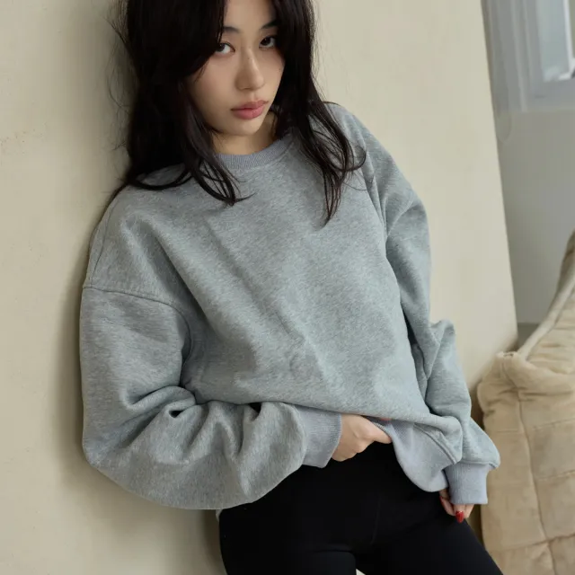 【SeasonsBikini 】多色內刷毛舒適保暖大學T -72(保暖大學T情侶衣刷毛大學T素面大學T)
