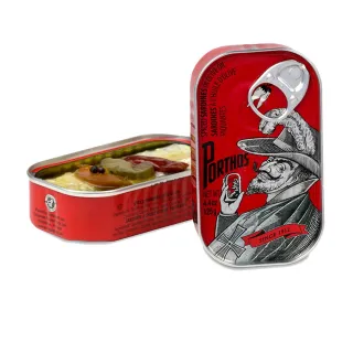 【PORTHOS】沙丁魚罐頭125g(辣橄欖油)