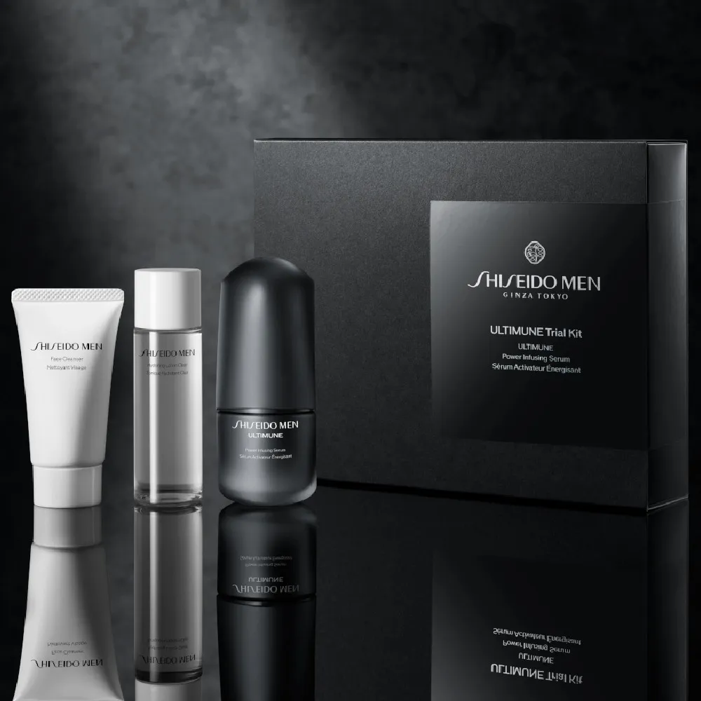 【SHISEIDO 資生堂國際櫃】男人極致 能量賦活露N限定禮盒(交換禮物首選/洗面乳/化妝水/精華液/送禮/禮盒)