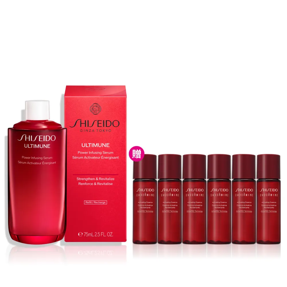 【SHISEIDO 資生堂國際櫃】紅妍山茶花修護精華 75mL 補充瓶