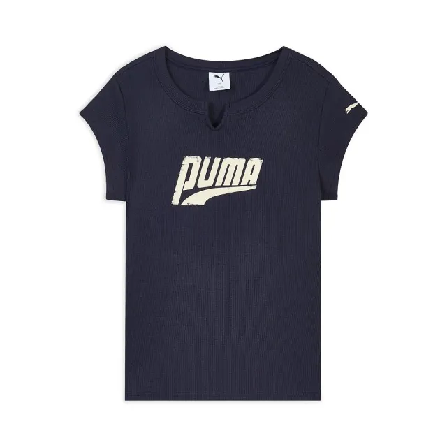 【PUMA】短袖上衣 女 亞規 DIRECT BRIEF 黑 63860716