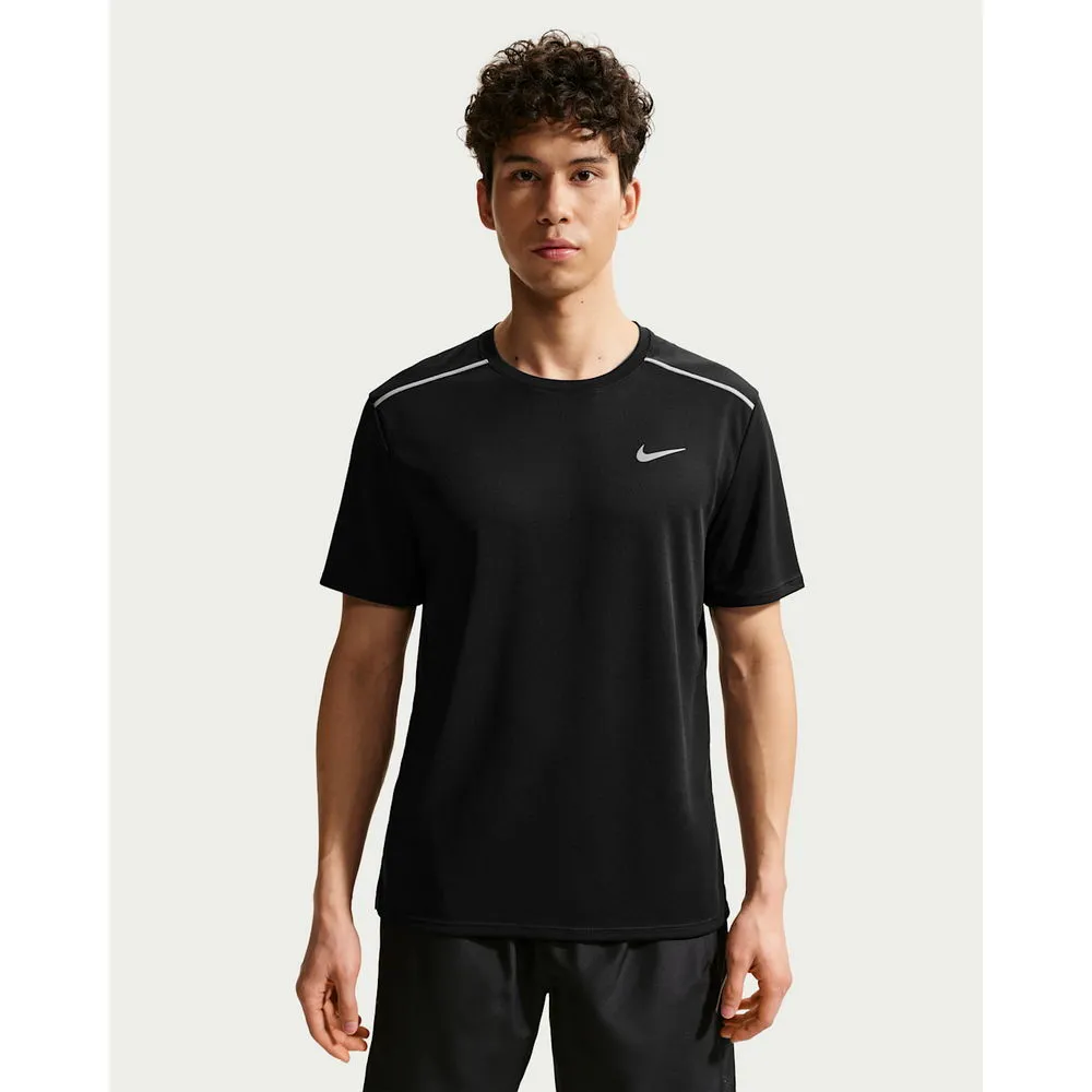【NIKE 耐吉】短袖上衣 男 AS M NK DF UV MILER SS 運動 休閒 Dri-FIT 黑 (IF2083010)