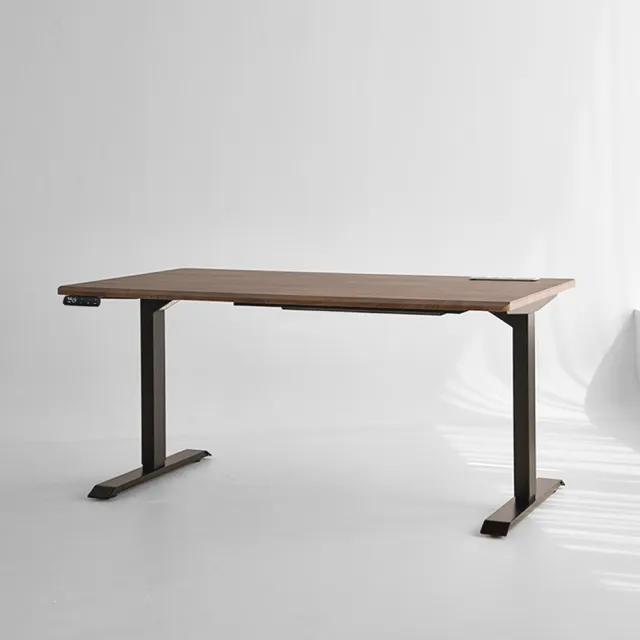 【FUNTE】Prime 4 旗艦款電動升降桌/三節式+ 150x80cm 四方桌板 八色可選(辦公桌 電腦桌 工作桌 書桌)