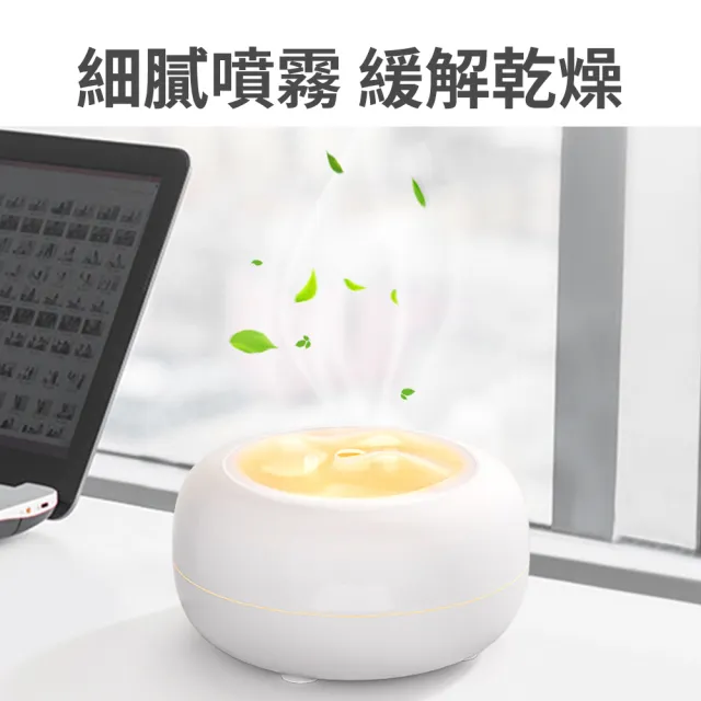 【ANDZEN】安得仁 七彩USB超音波水氧機AZ-300(買就送澳洲精油10mlx1瓶/薰香/加濕器/香氛/擴香機/負離子)
