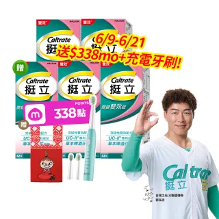 【挺立】關鍵雙效錠 4+1盒組(42錠/盒-618爆殺必買 一天2錠 雙效配方 40mg UCII 草本啤酒花 14天靈活有感)