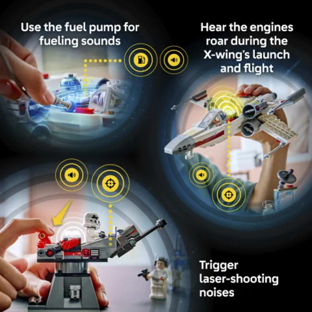 【LEGO 樂高】海外限定 智能磚塊 星際大戰 75423 路克紅五號X翼戰機