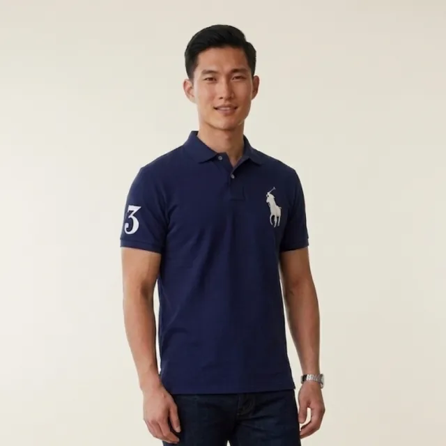 【RALPH LAUREN】POLO大馬刺繡網眼polo衫 (RL POLO)