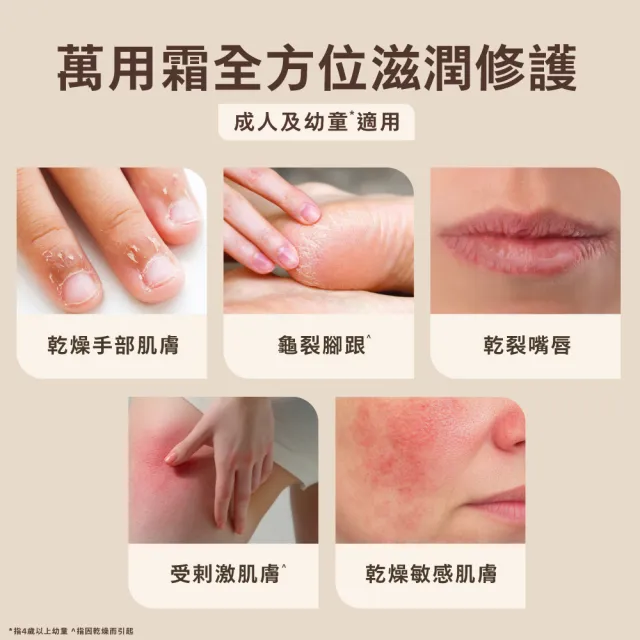【Aveeno 艾惟諾】超值2入-燕麥高效舒緩萬用霜75ml