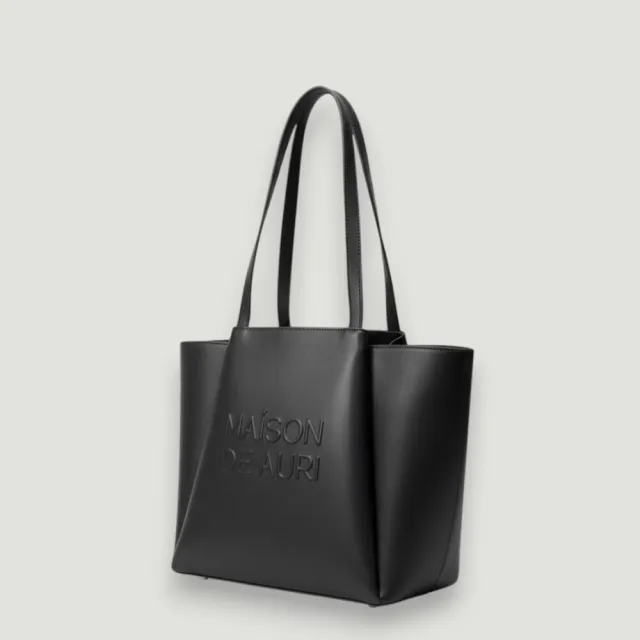 【MAISON DE AURI】雙11 FLORENCE|Midnight Black 佛羅倫斯・黑夜 FLORENCE提包 / 純素皮革