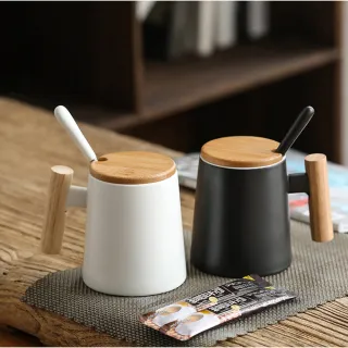 【LIFE SHOP】北歐風陶瓷馬克杯禮盒組/含收納禮盒(泡茶杯 交換禮物 咖啡杯 禮盒組 咖啡杯禮盒 泡茶杯禮盒)