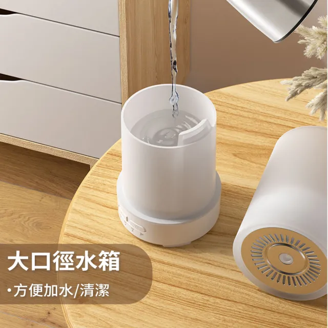 【ANDZEN】安得仁 七彩USB超音波水氧機AZ-150(買就送澳洲精油10mlx1瓶/薰香/加濕器/香氛/擴香機/負離子)