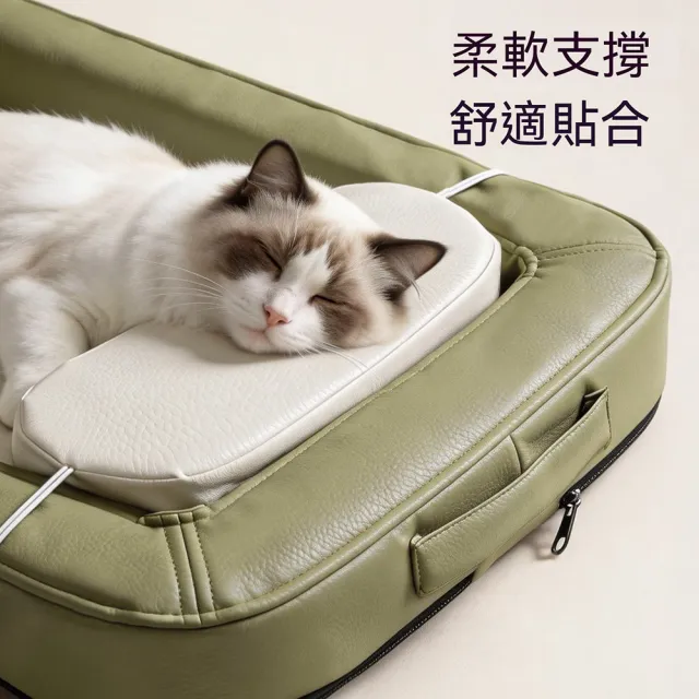 【LEZUN 樂尊】XL-超大型 建議多貓/50斤內犬 加厚乳膠防水狗窩（寵物窩/貓窩兩用/防撕咬）