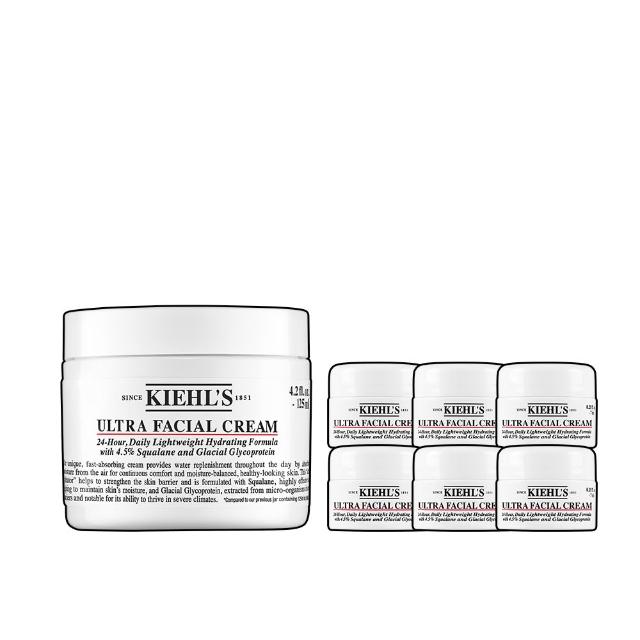 【Kiehl’s 契爾氏】官方直營 冰河醣蛋白舒敏修護保濕霜125ml(Kiehl’s/大瓶裝)