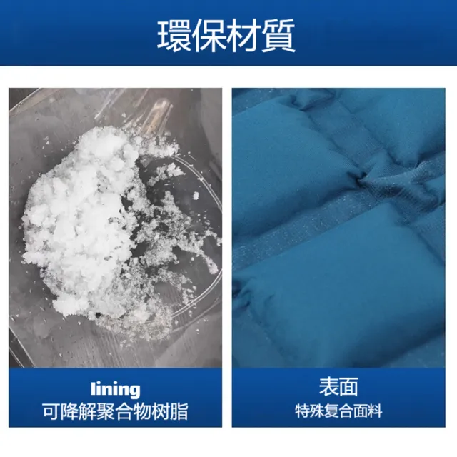 【ANTIAN】多功能運動冷熱敷護背冰袋  冰敷護腰綁帶  肩膀腰部熱敷帶  冰敷護肘帶  腿部冰袋  降溫袋