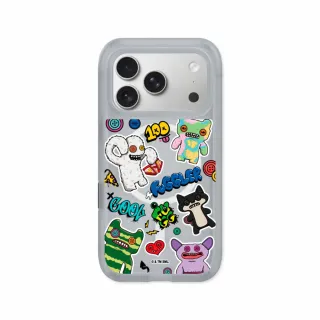 【RHINOSHIELD 犀牛盾】iPhone 15-17系列 AirX MagSafe兼容 氣墊磁吸防摔手機殼/貼貼怪(Fuggler放克牙寶)
