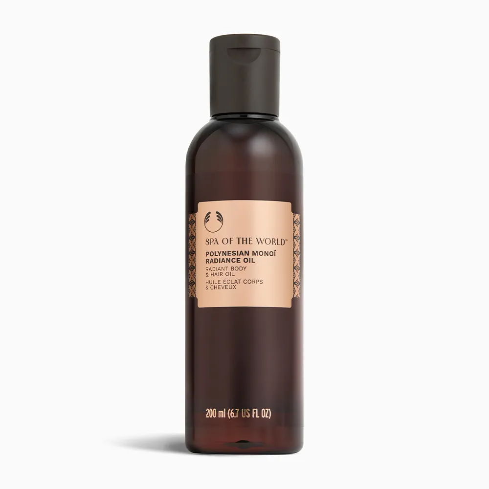 【THE BODY SHOP 美體小舖】玻里尼西亞SPA莫諾伊3效精華油-200ML(按摩油)