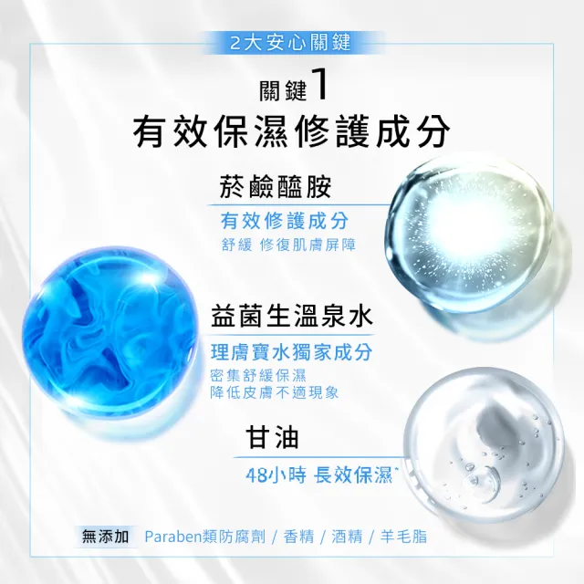 【理膚寶水】獨家限定★多容安舒緩濕潤乳液 買80送80超值組_C(安心乳液/敏感肌保濕)