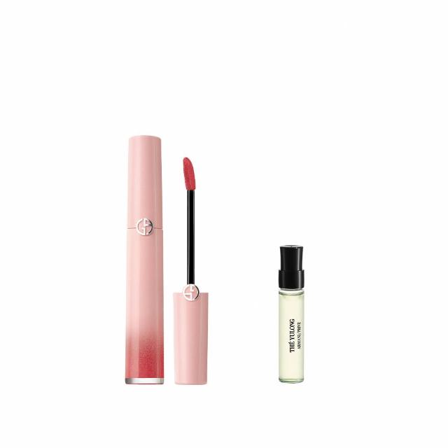 【ARMANI 亞曼尼】官方直營 奢華絲絨訂製唇萃 6.5ml(GA/限定版/唇彩/唇釉