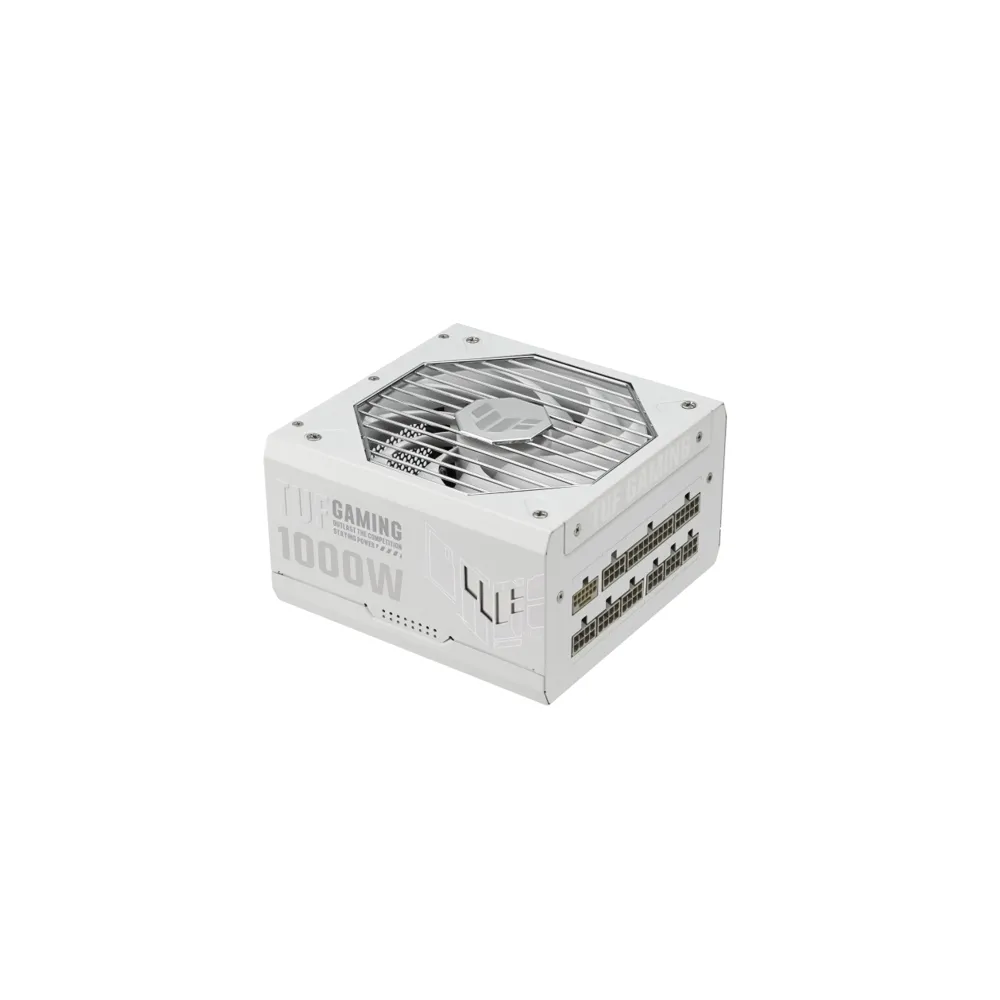 【ASUS 華碩】TUF Gaming 1000W 金牌軍戎白 電源供應器(TUF-GAMING-1000G-W)