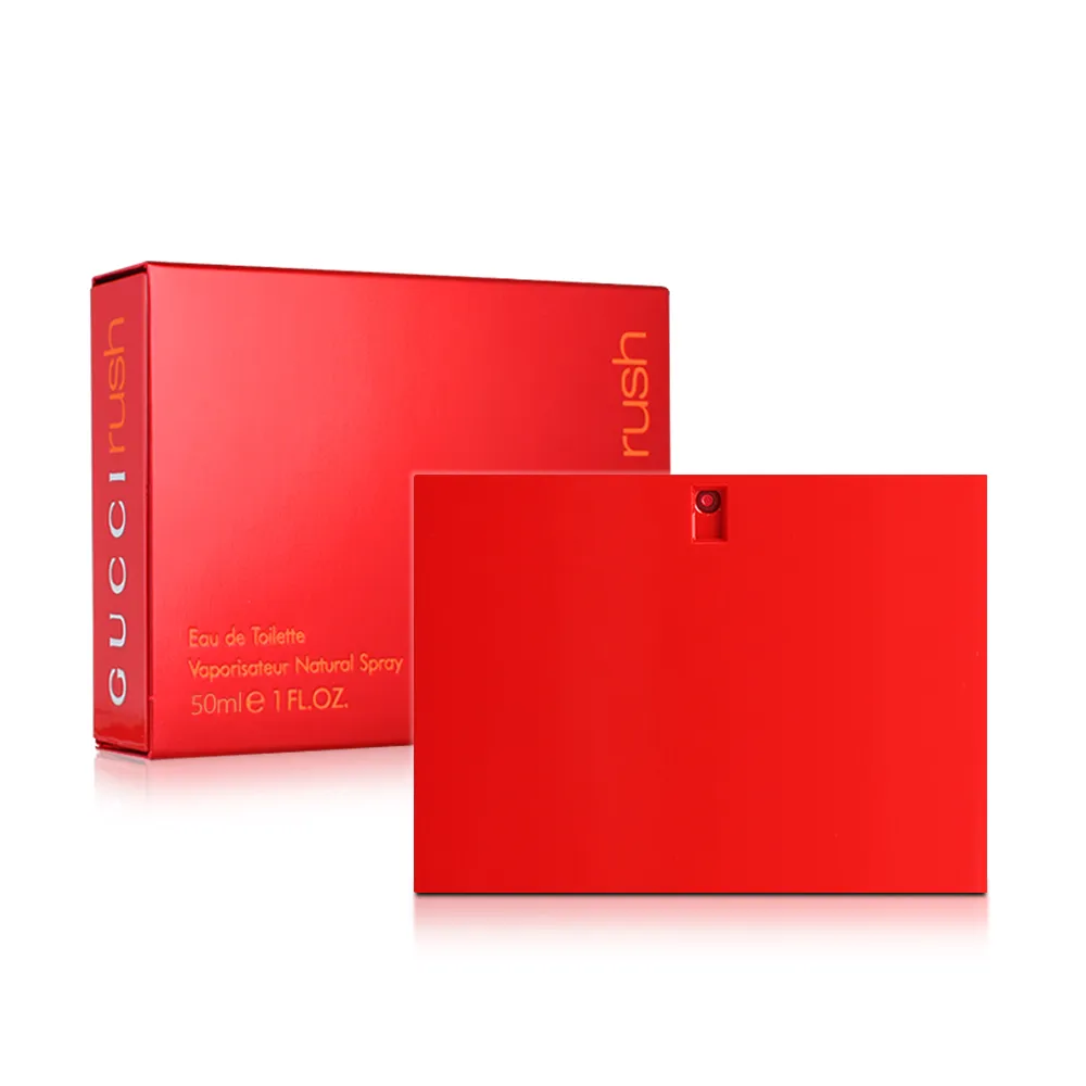 【GUCCI 古馳】Rush 狂愛女性淡香水50ml