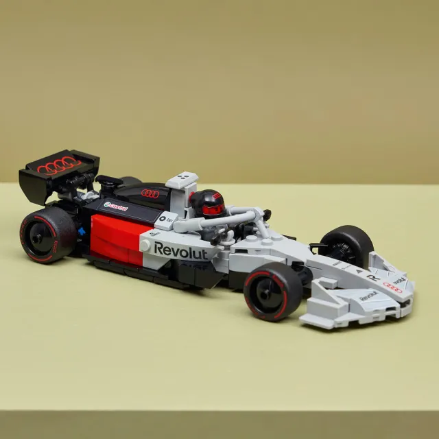 【LEGO 樂高】極速賽車系列 77259 Audi Revolut F1 Team R26 賽車(奧迪 模型車 玩具 積木)