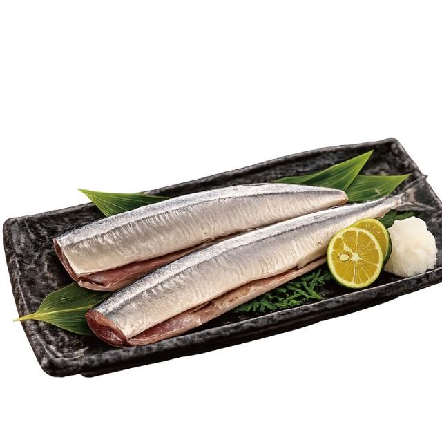【小川漁屋】野生秋刀魚10包(240g-300g/包_去頭去肚_中秋烤肉/燒烤)