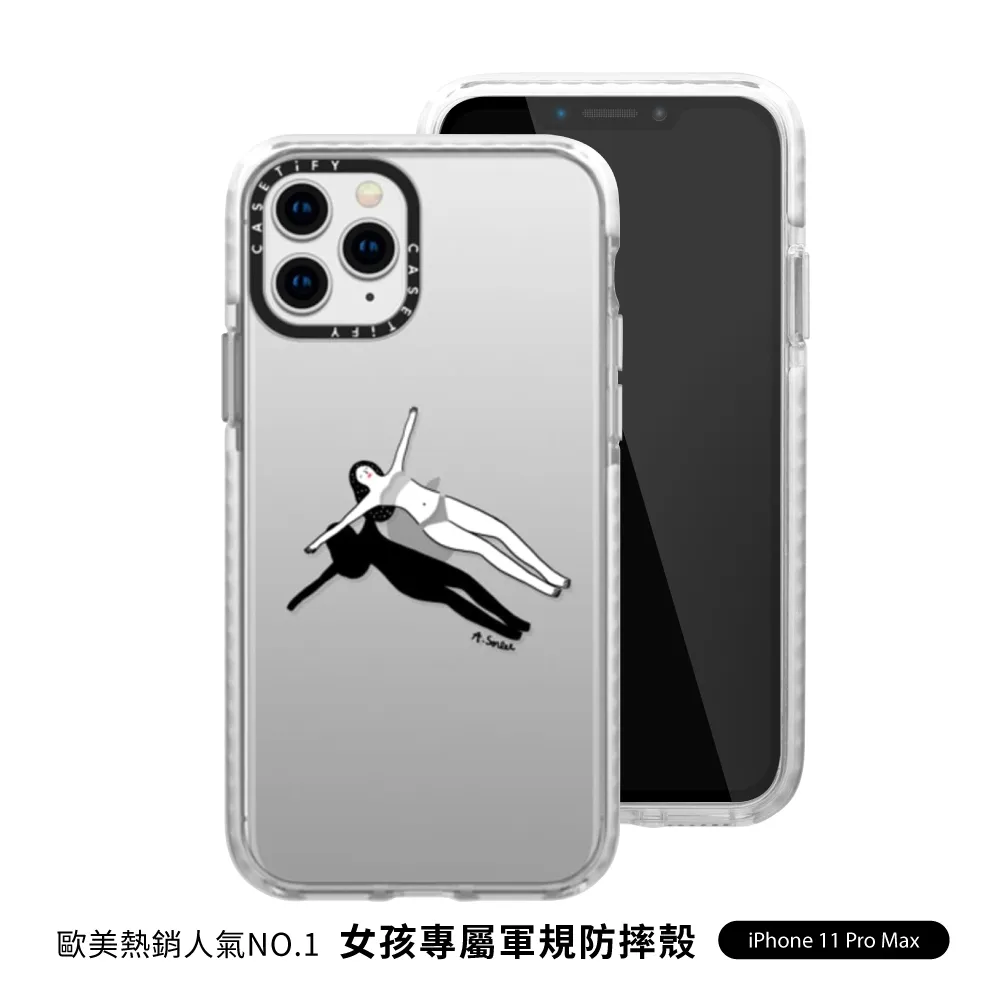 【Casetify】iPhone 11 Pro Max 耐衝擊保護殼-慵懶假期