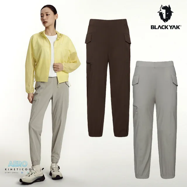 【BLACKYAK】女 AERO FRESH K涼感運動長褲[兩色]登山 休閒 透氣 涼感 快速排汗｜FB1WP207